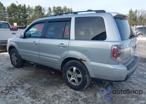 2006 Honda Pilot Ex from USA, damaged, VIN 2HKYF18436H555017